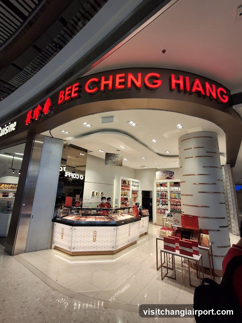 Bee Cheng Hiang 美珍香 (Changi Airport T4 Departure/Transit Lounge North)