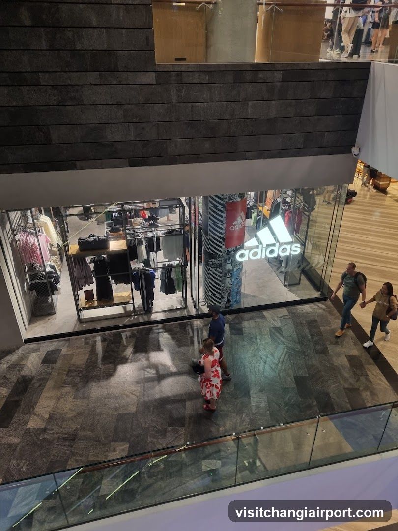 Shopping Mall Interior View