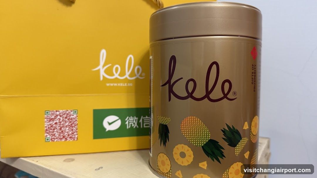 Kele Pineapple Product Display
