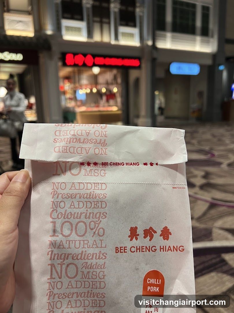 Bee Cheng Hiang Chilli Pork Package