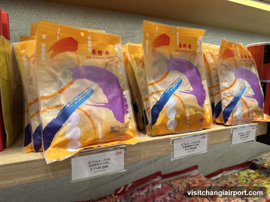 Bee Cheng Hian Meat Products Display
