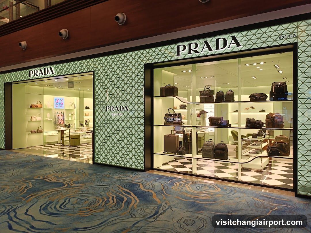 Prada Singapore Changi Airport Terminal 1 GF