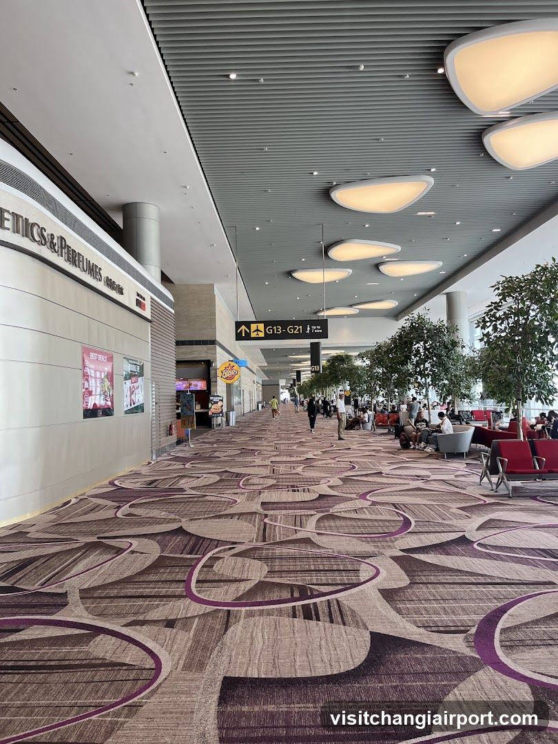 Airport Terminal Corridor