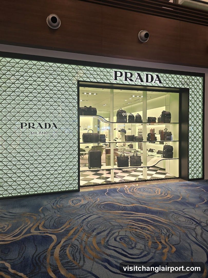 Prada Singapore Changi Airport Terminal 1 GF