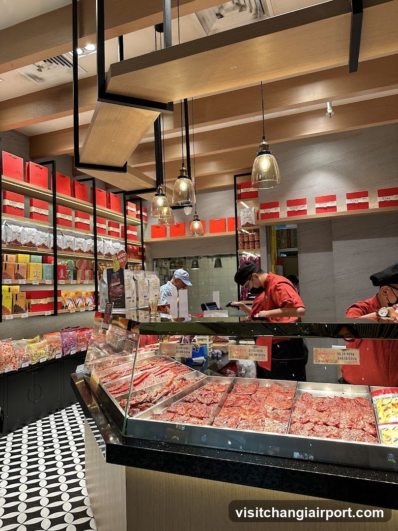 Meat Shop Interior Display