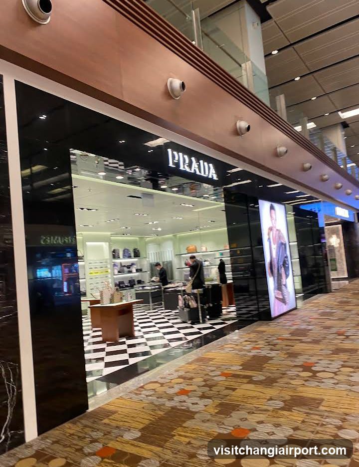Prada Singapore Changi Airport Terminal 1 GF
