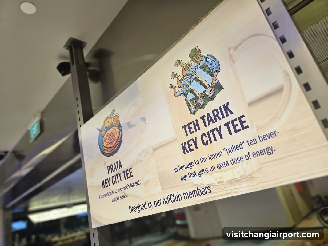 Prata Key City Tee and Teh Tarik Key City Tee Poster