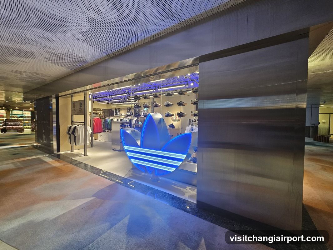Adidas Store Interior View