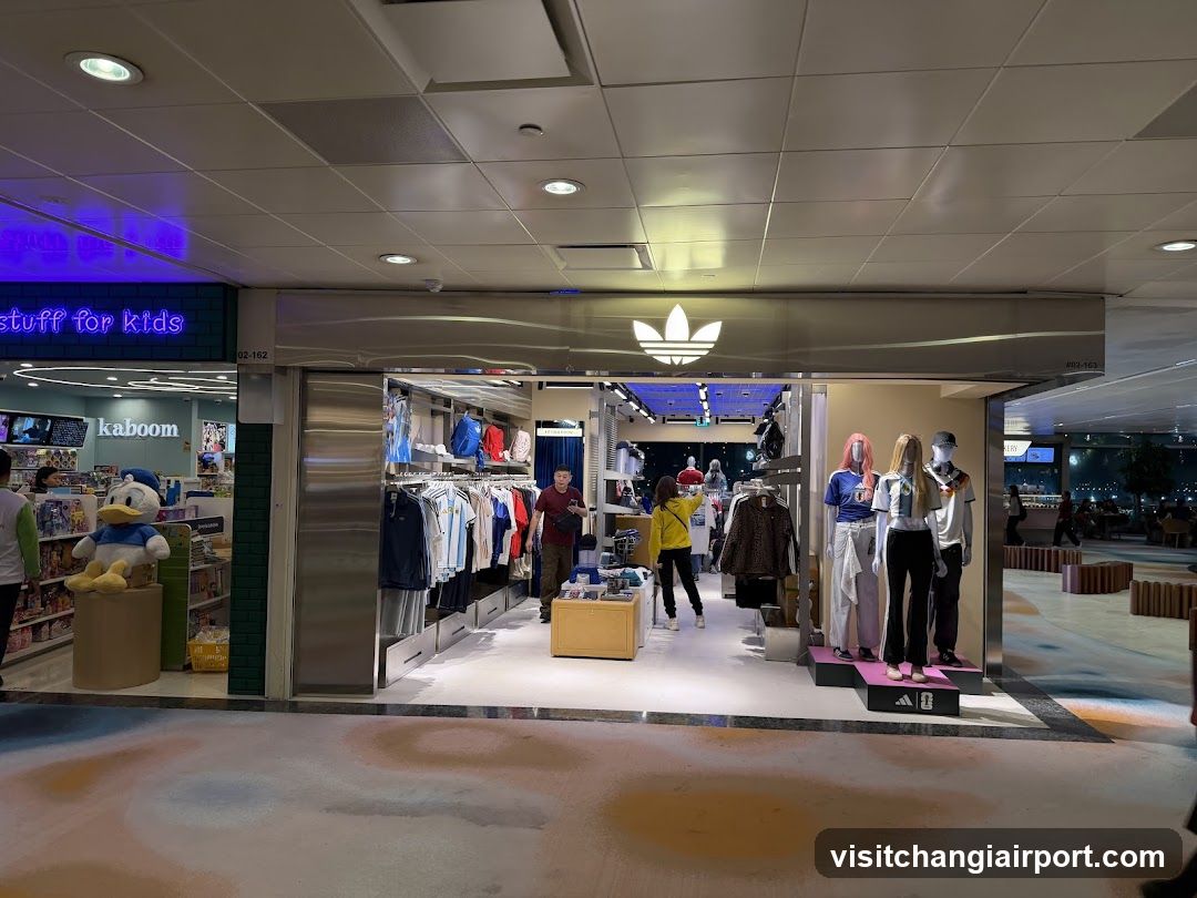 Adidas Storefront in Shopping Mall