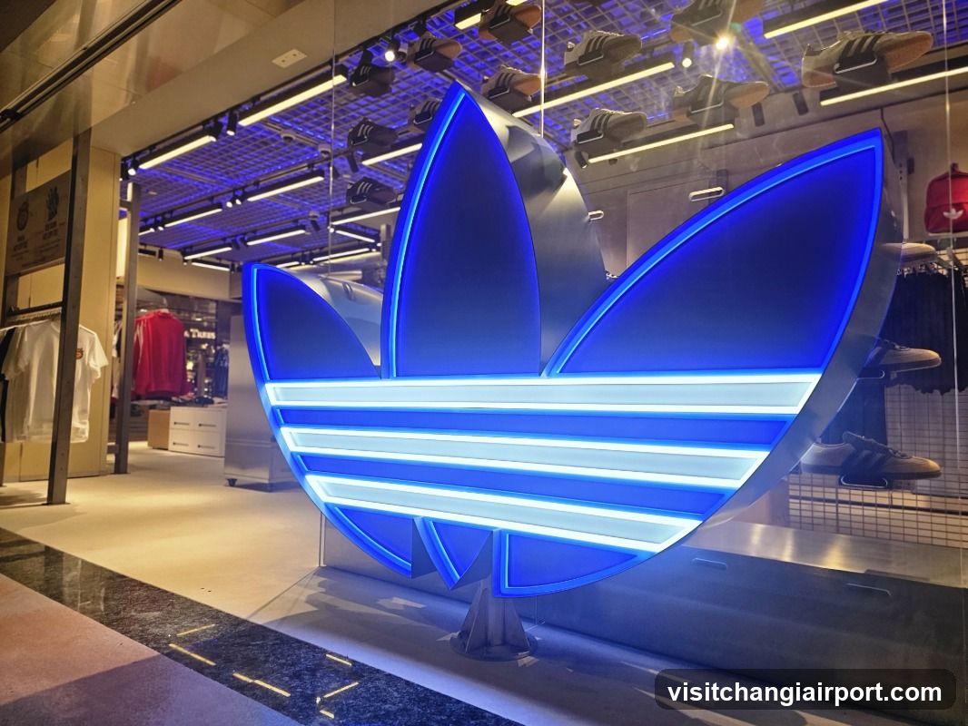 Adidas Store Interior Display