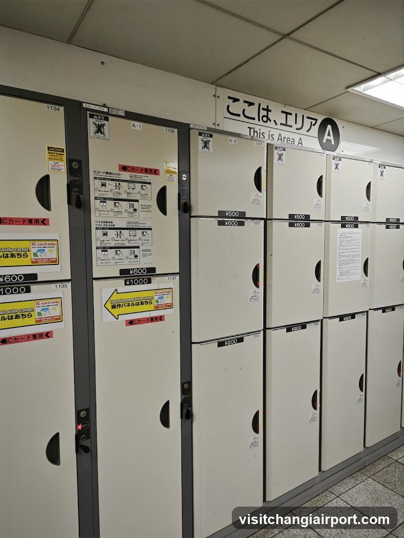 Luggage Storage Area A