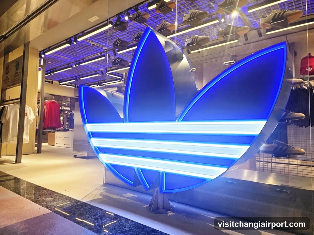 Adidas Store Interior View