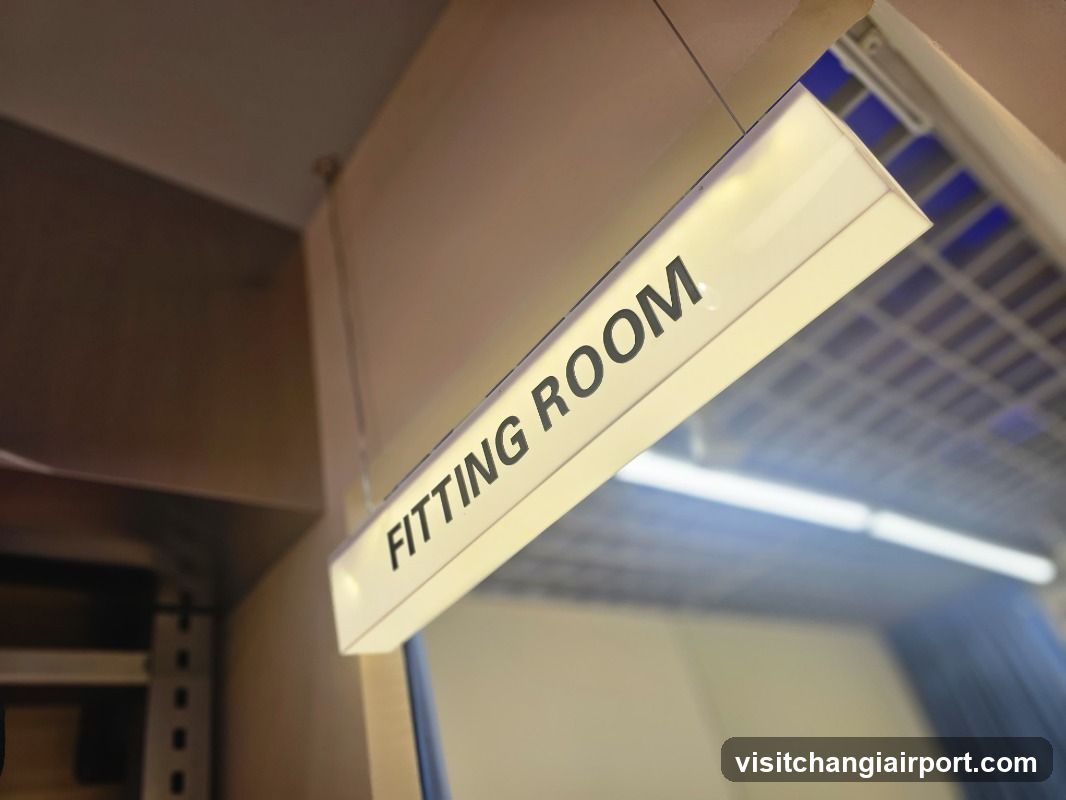 Fitting Room Signage