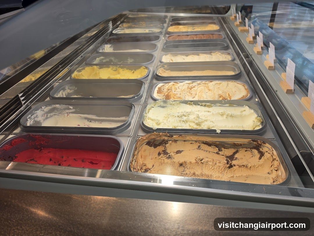 Gelato Display Case