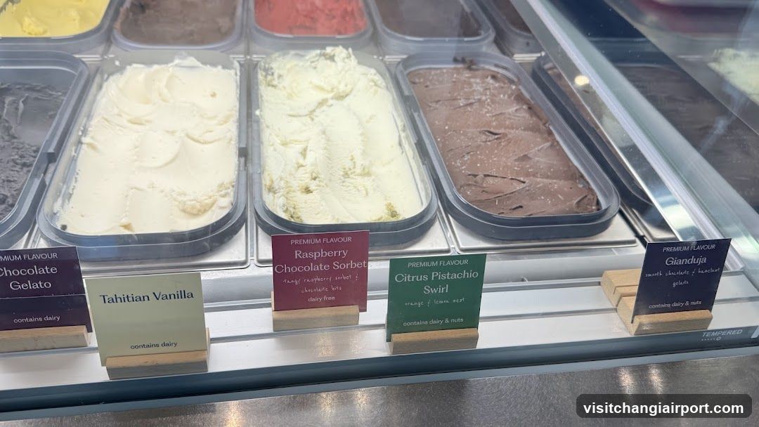 Gelato Display Case