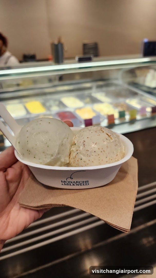 Ice Cream Bowl at Monarch's & Milkweed