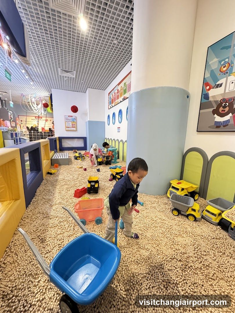 Play Area with Children's Toys