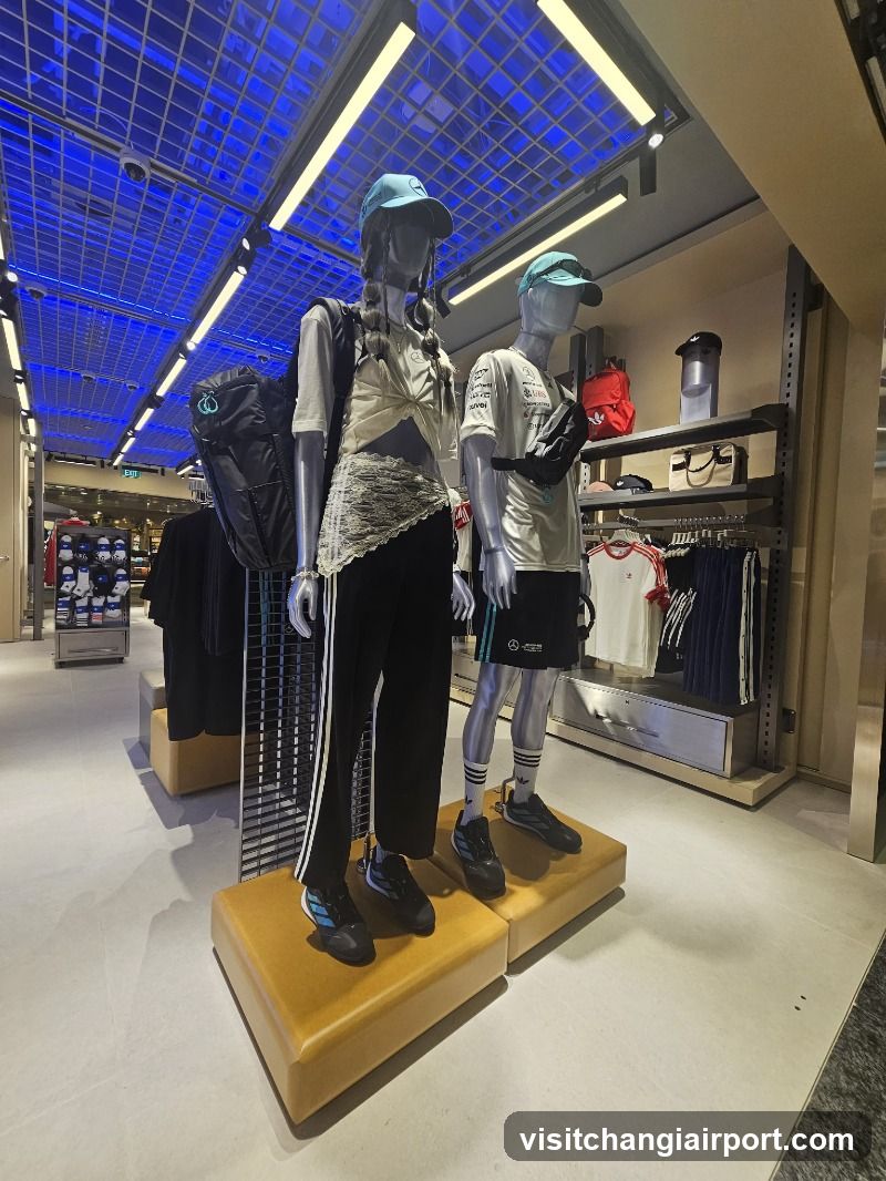 Sportswear Store Interior Display