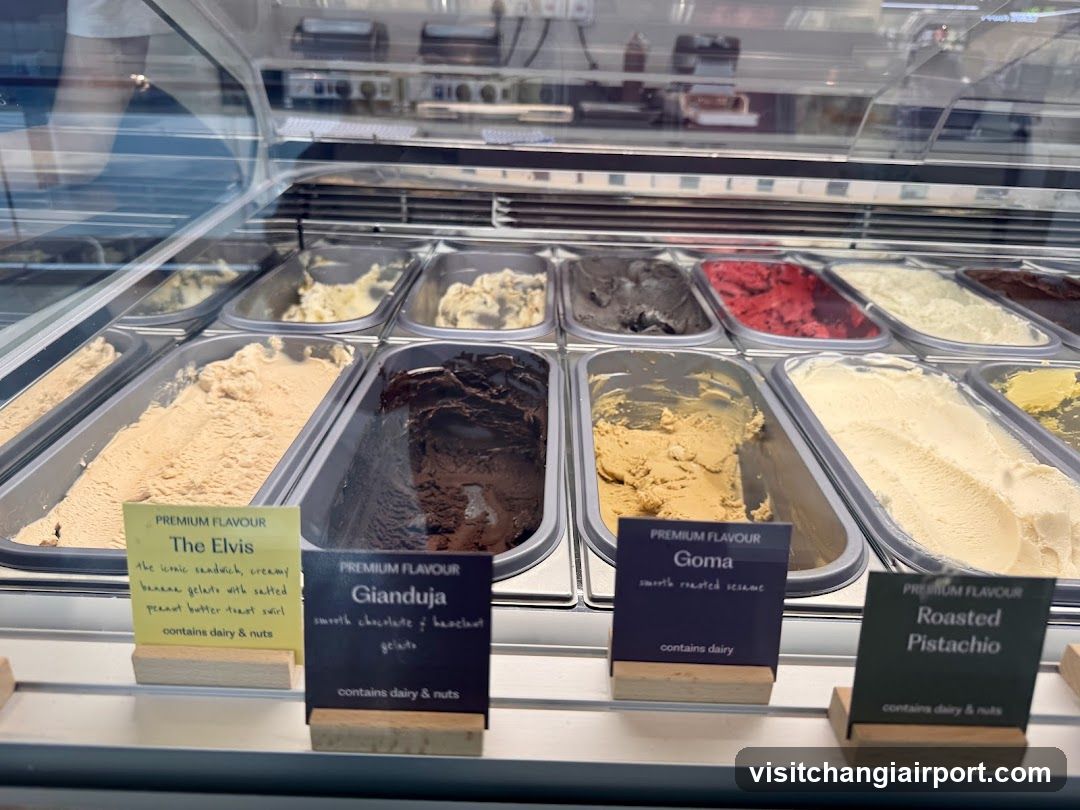 Gelato Display Case
