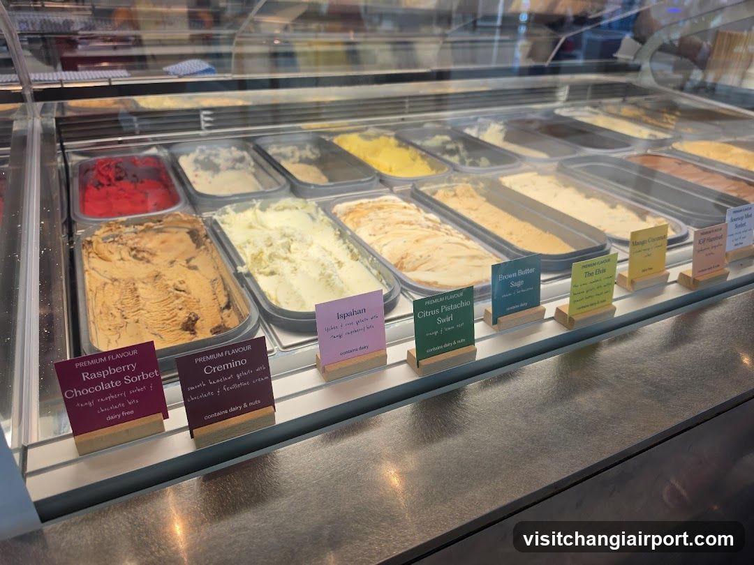 Gelato Display Case