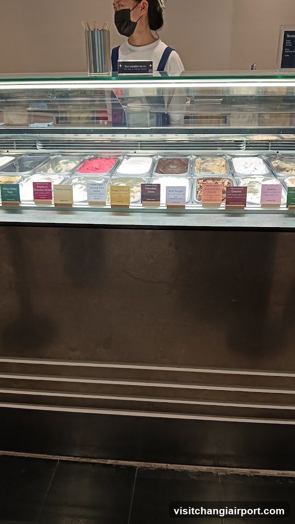 Ice Cream Display Counter