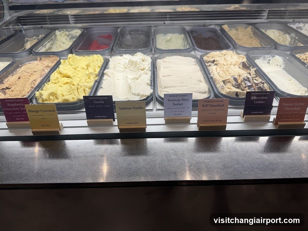 Gelato Display Case