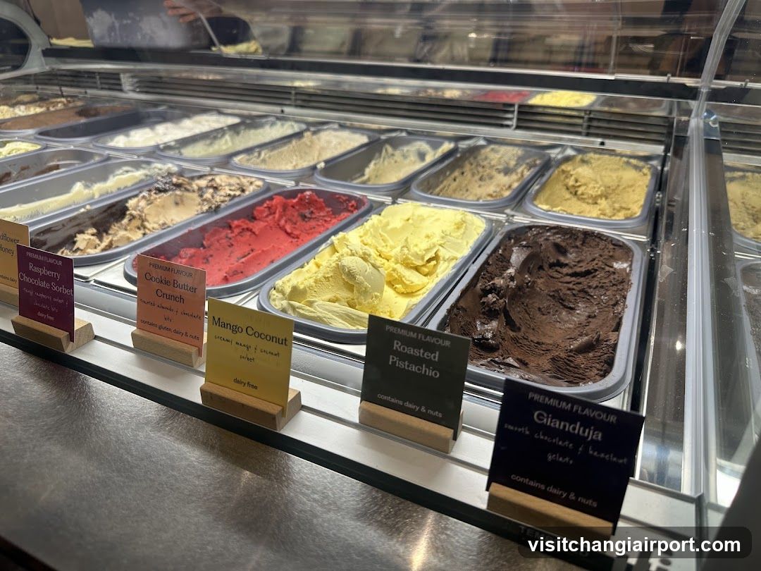 Gelato Display Case