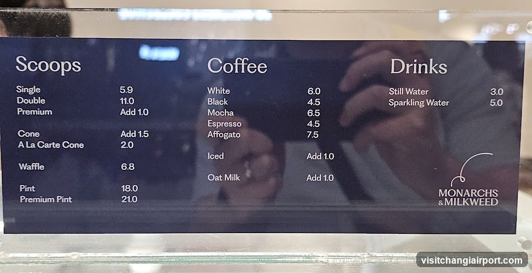 Monarchs & Milkweed Menu Board