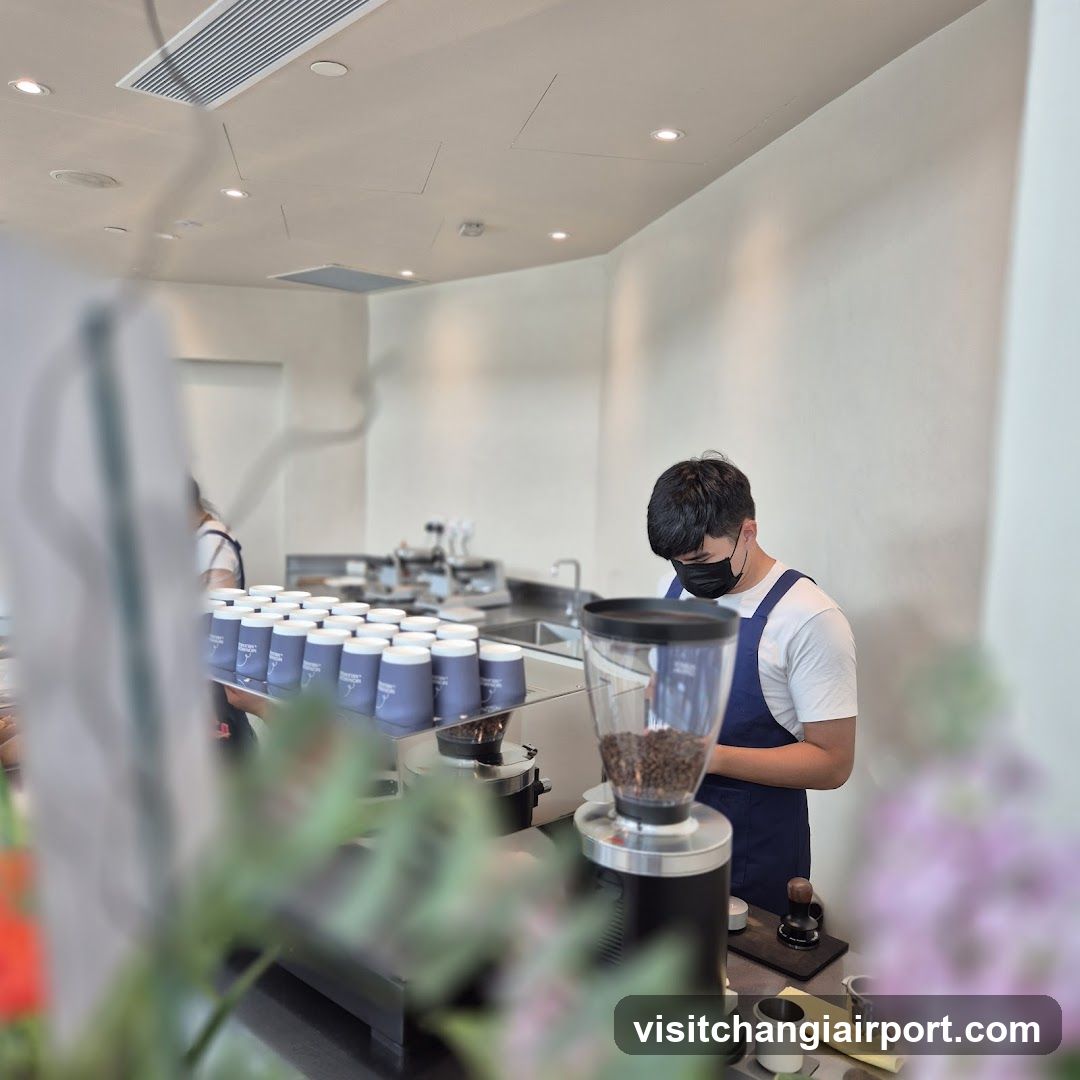 Barista Preparing Coffee