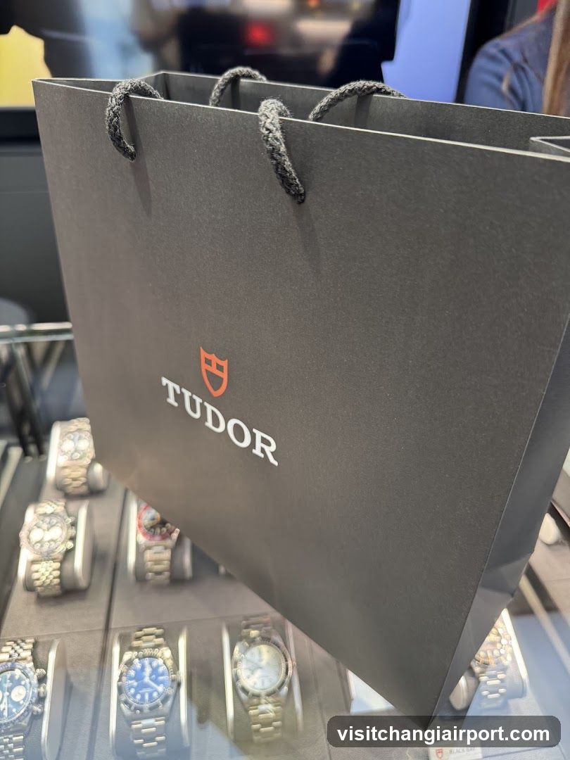 Tudor Shopping Bag Display