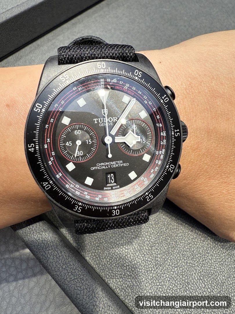 Tudor Black Bay Chronograph on Wrist