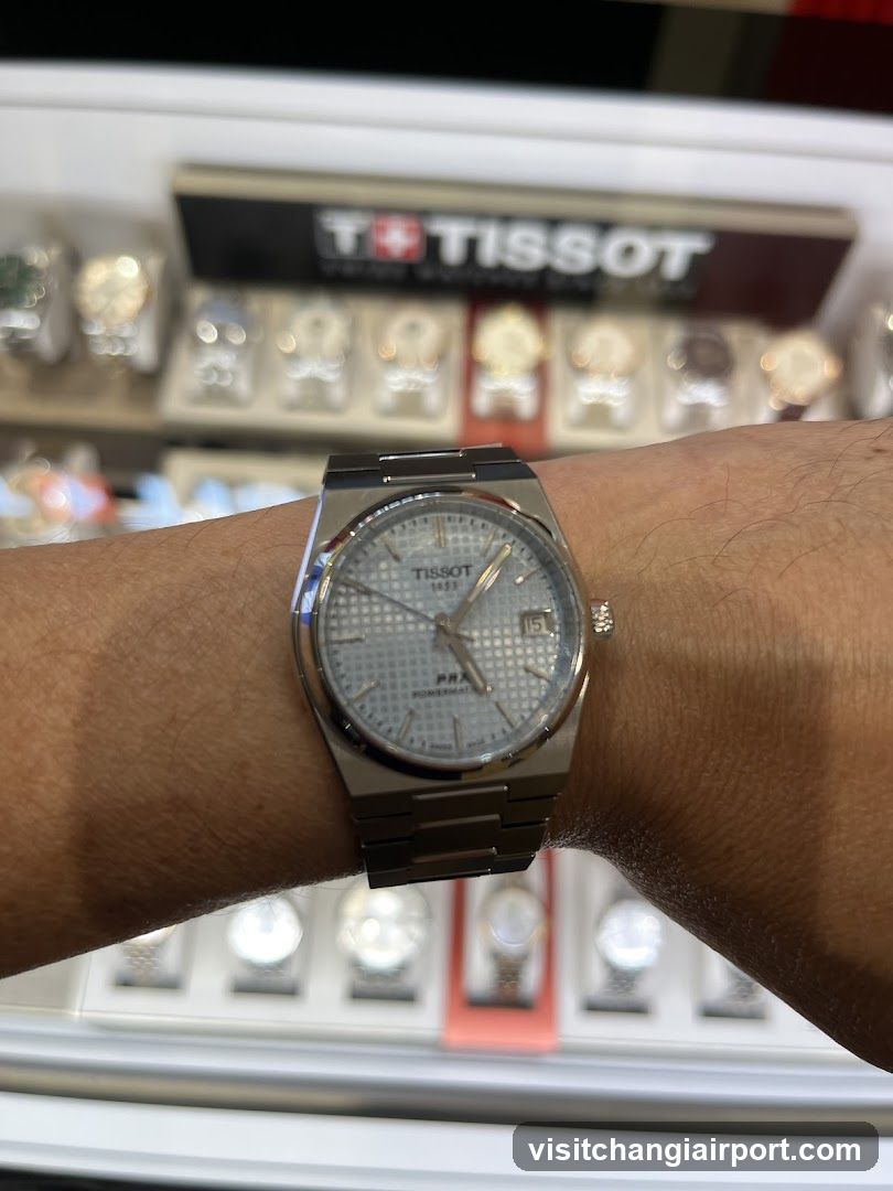 Tissot Watch Display