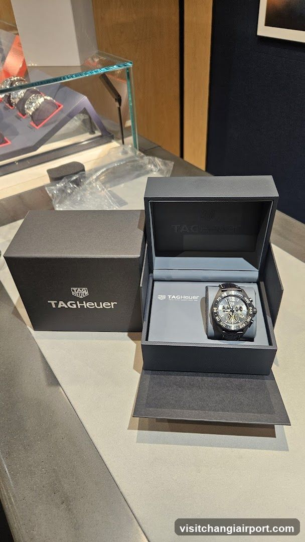 TAG Heuer Watch Display