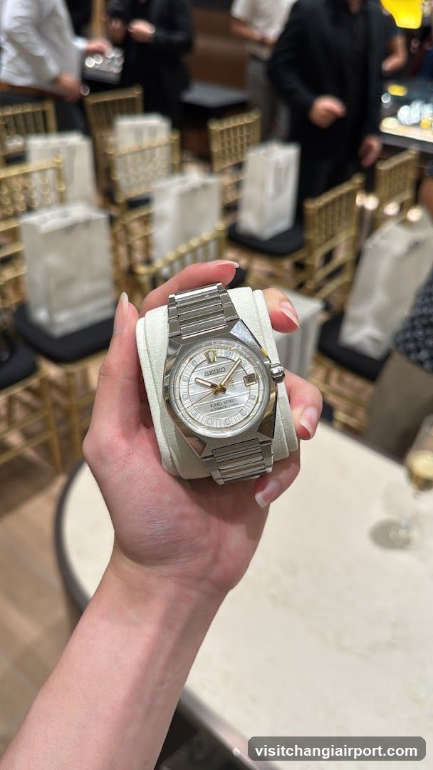 Luxury Watch Display at Event
