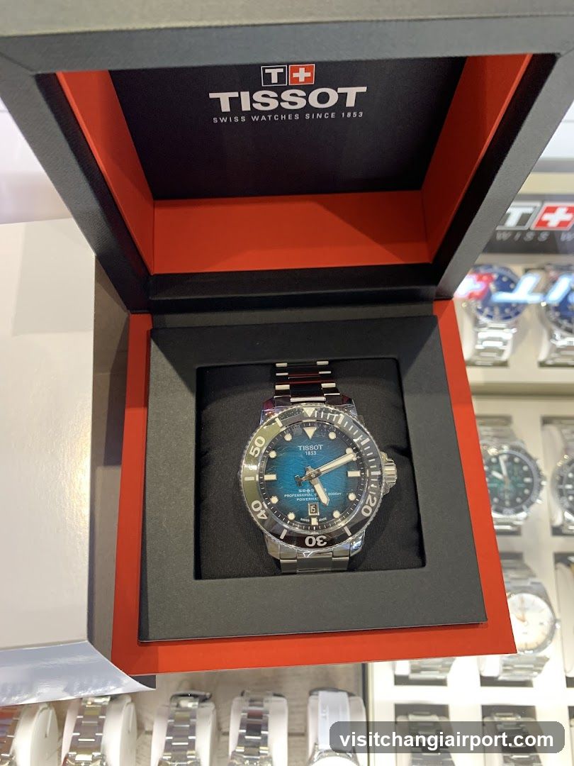 Tissot Watch Display