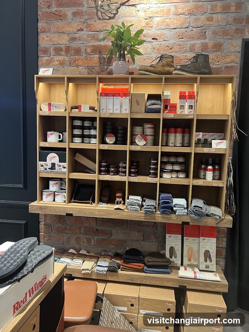 Shoe Care Product Display