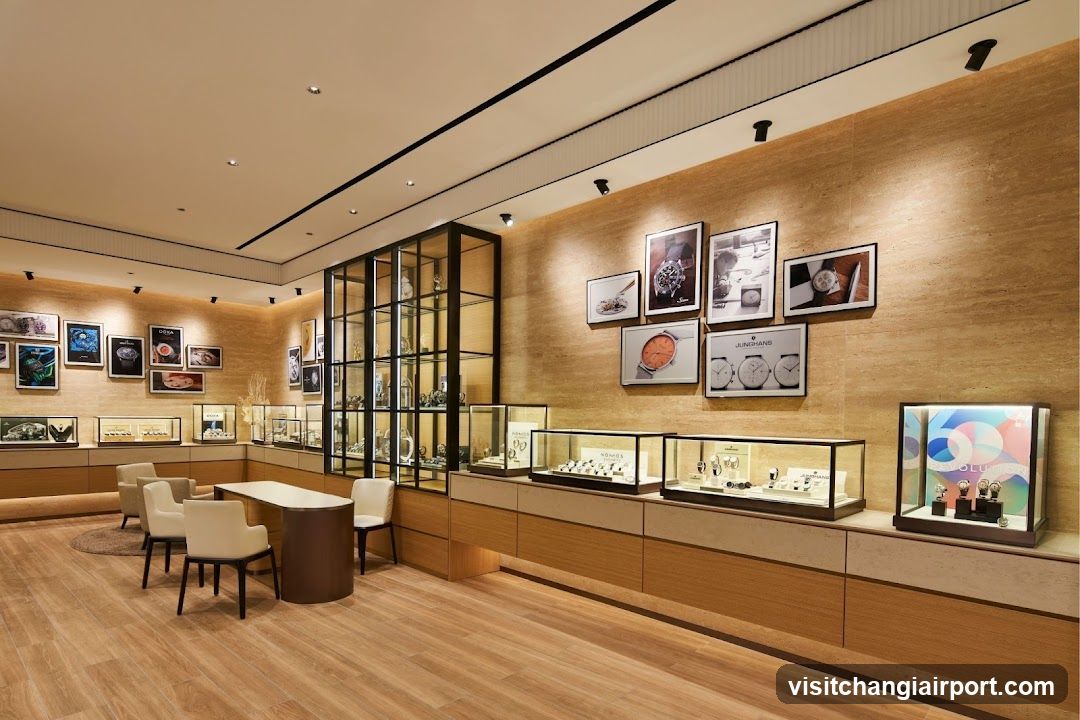 Luxury Watch Store Interior