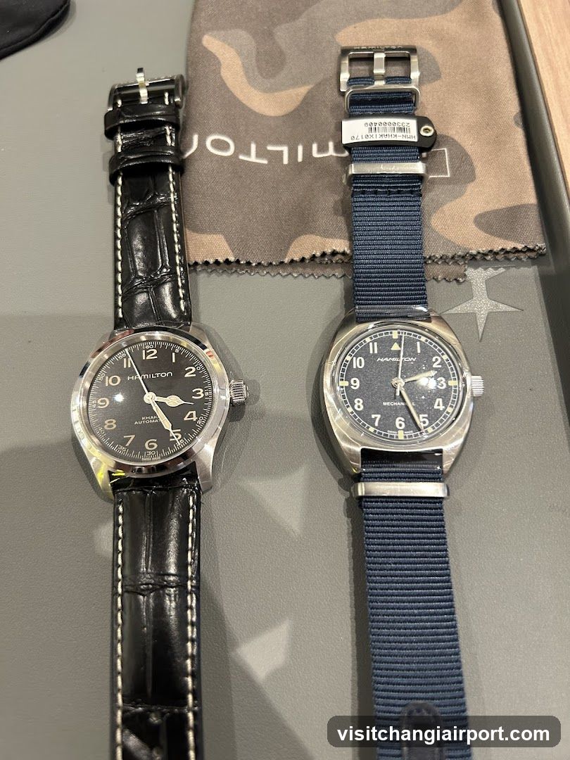 Hamilton Watches Display