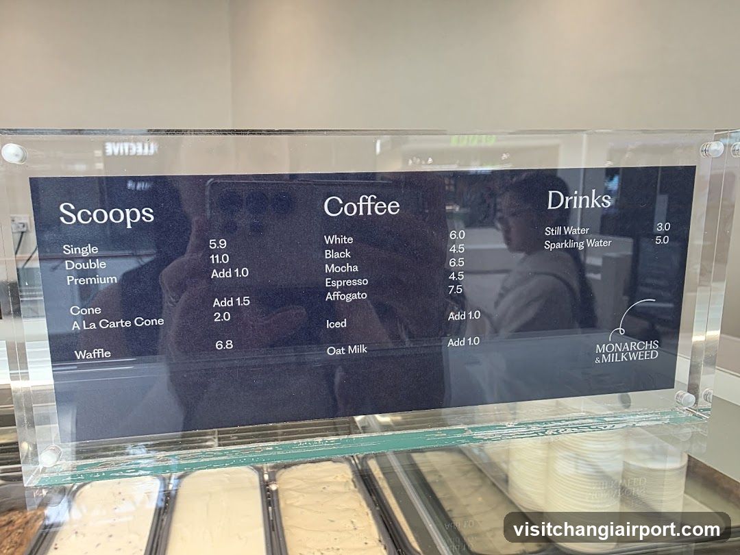 Monarchs & Milkweed Menu Board
