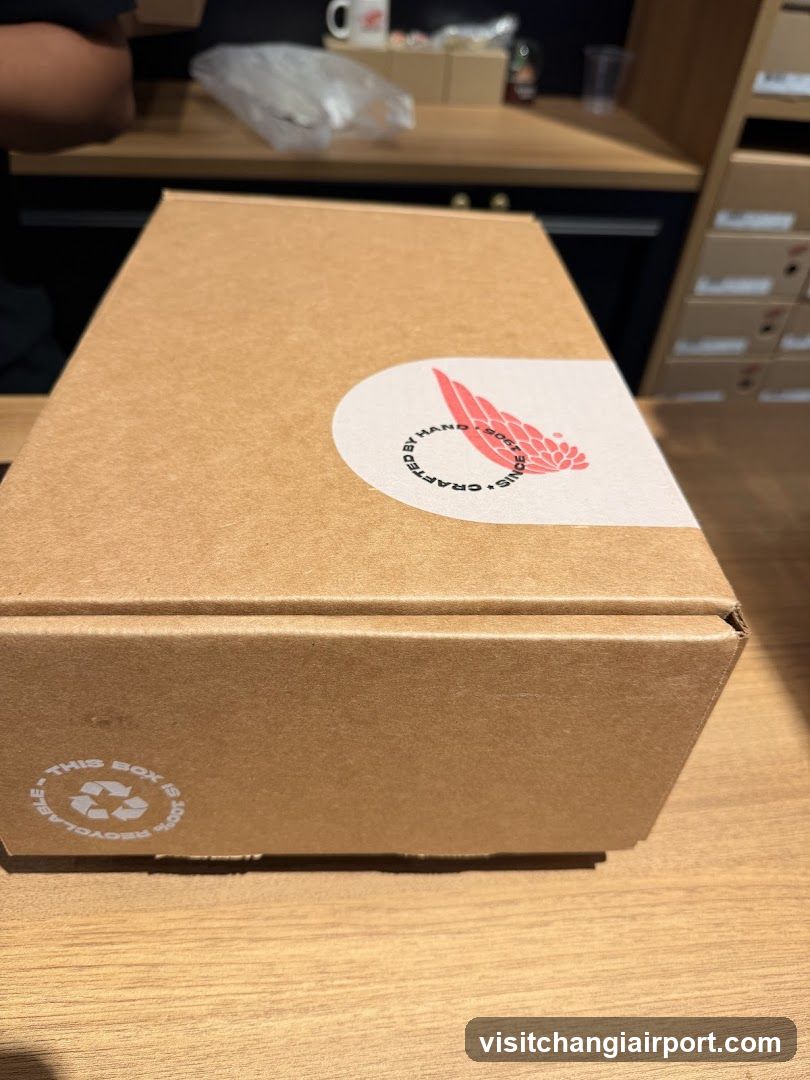 Packaging Box with Branding Sticker