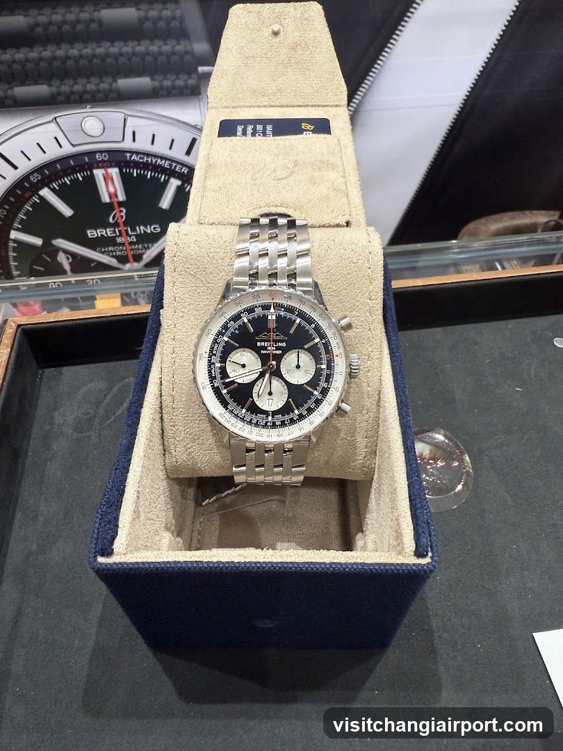 Breitling Watch Display