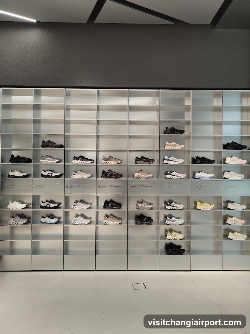 Shoe Display Wall