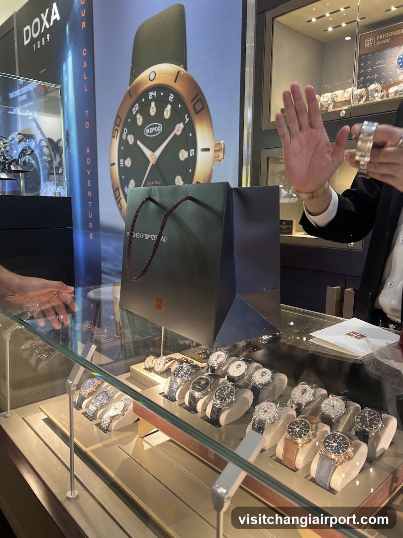 Watch Store Interior Display