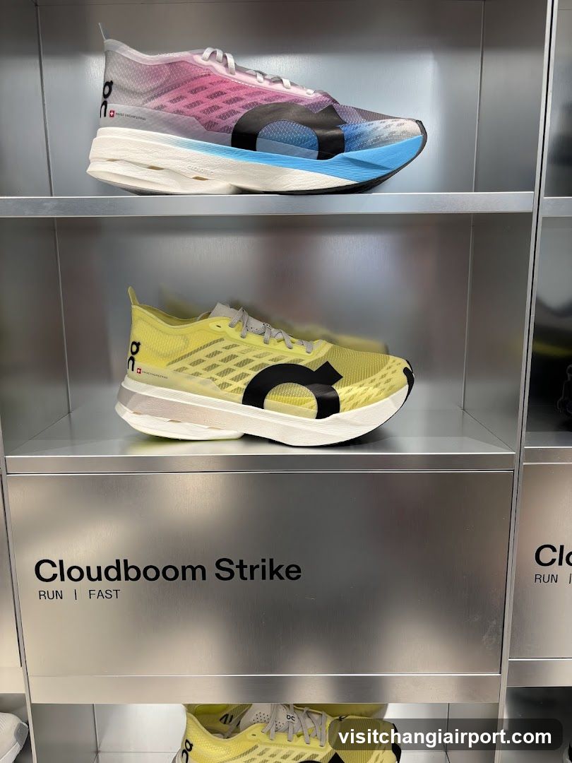 Cloudboom Strike Shoes Display