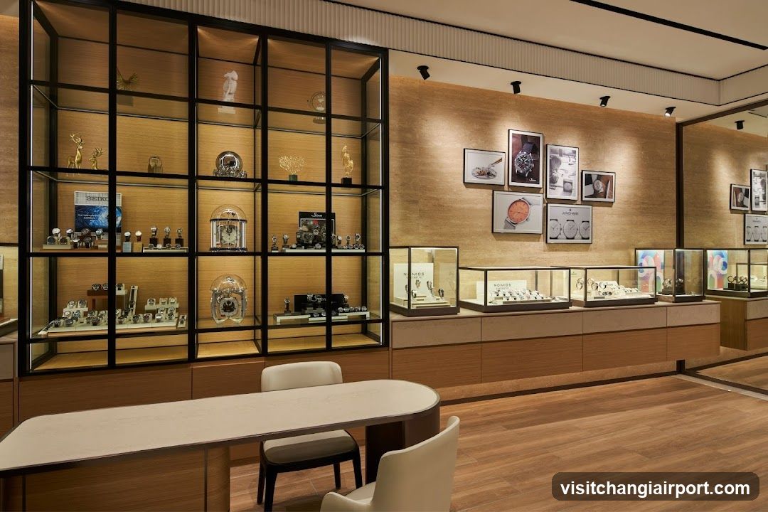 Luxury Watch Store Interior