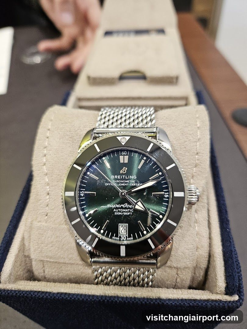Breitling SuperOcean Watch Display