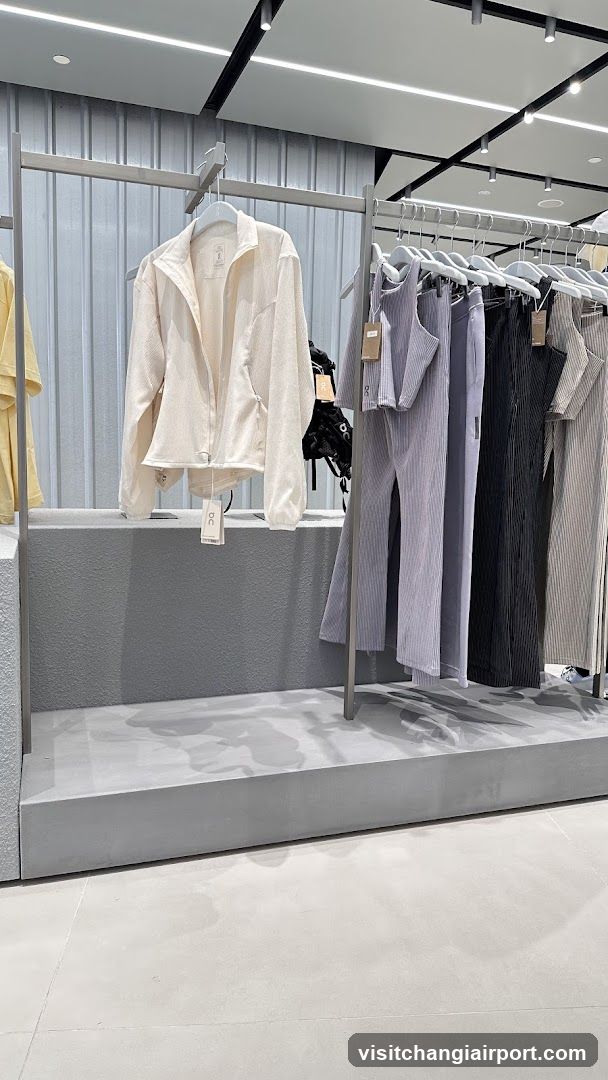 Clothing Store Interior Display