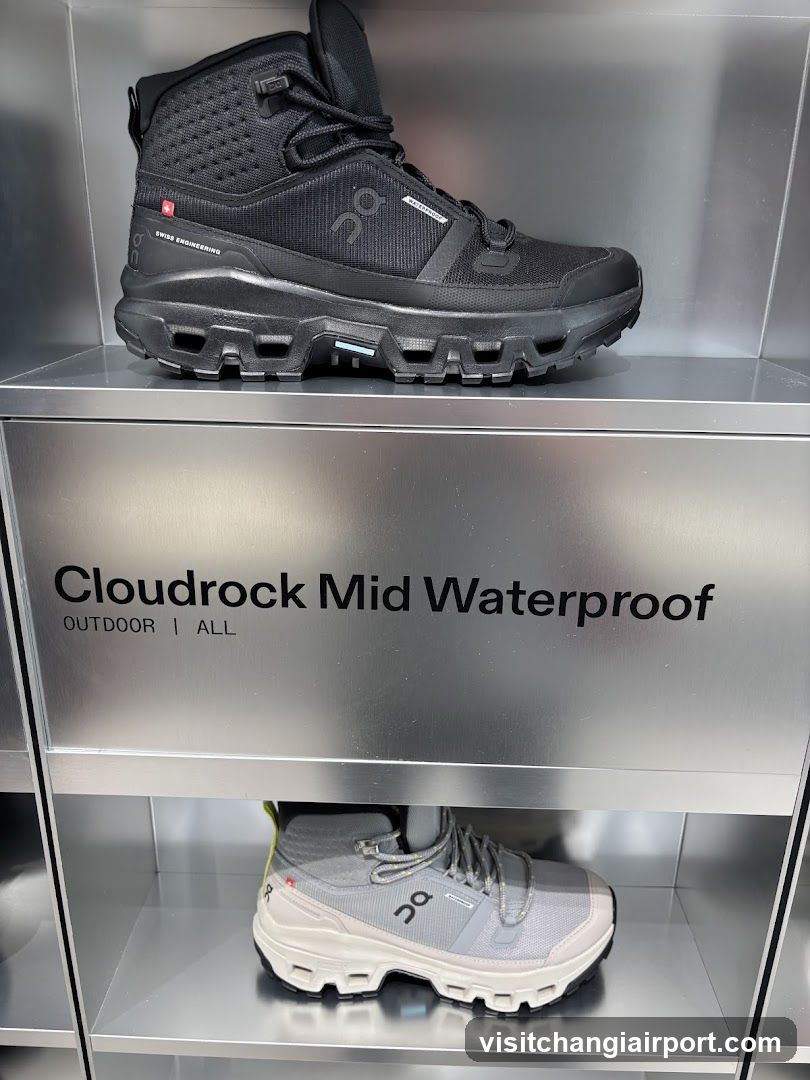 Cloudrock Mid Waterproof Shoes Display
