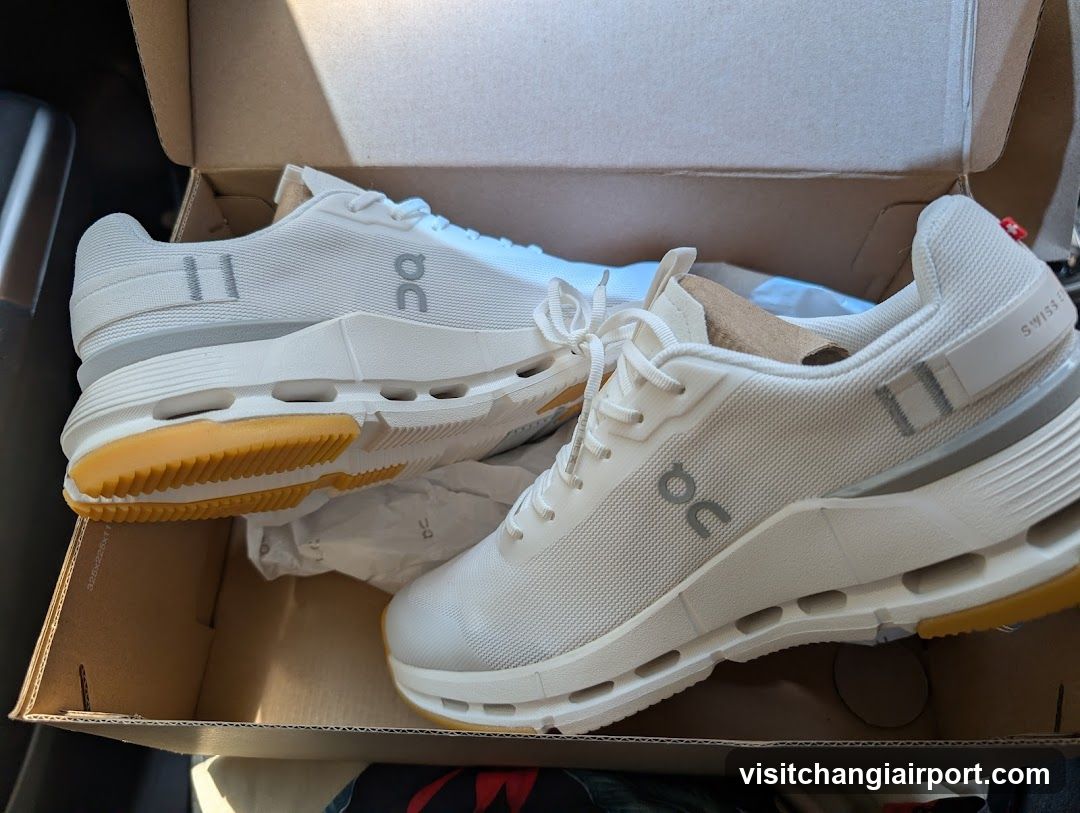 On Running Shoes in Box