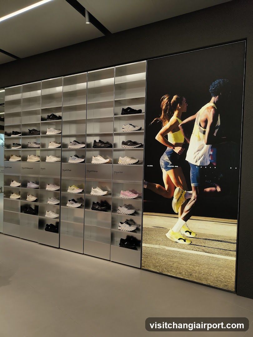 Shoe Store Interior Display